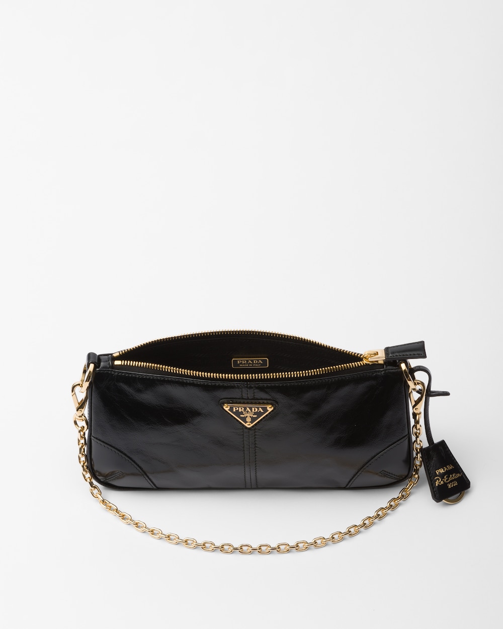Prada Re-Edition 2002 Medium Leather Shoulder Bag - Image 5